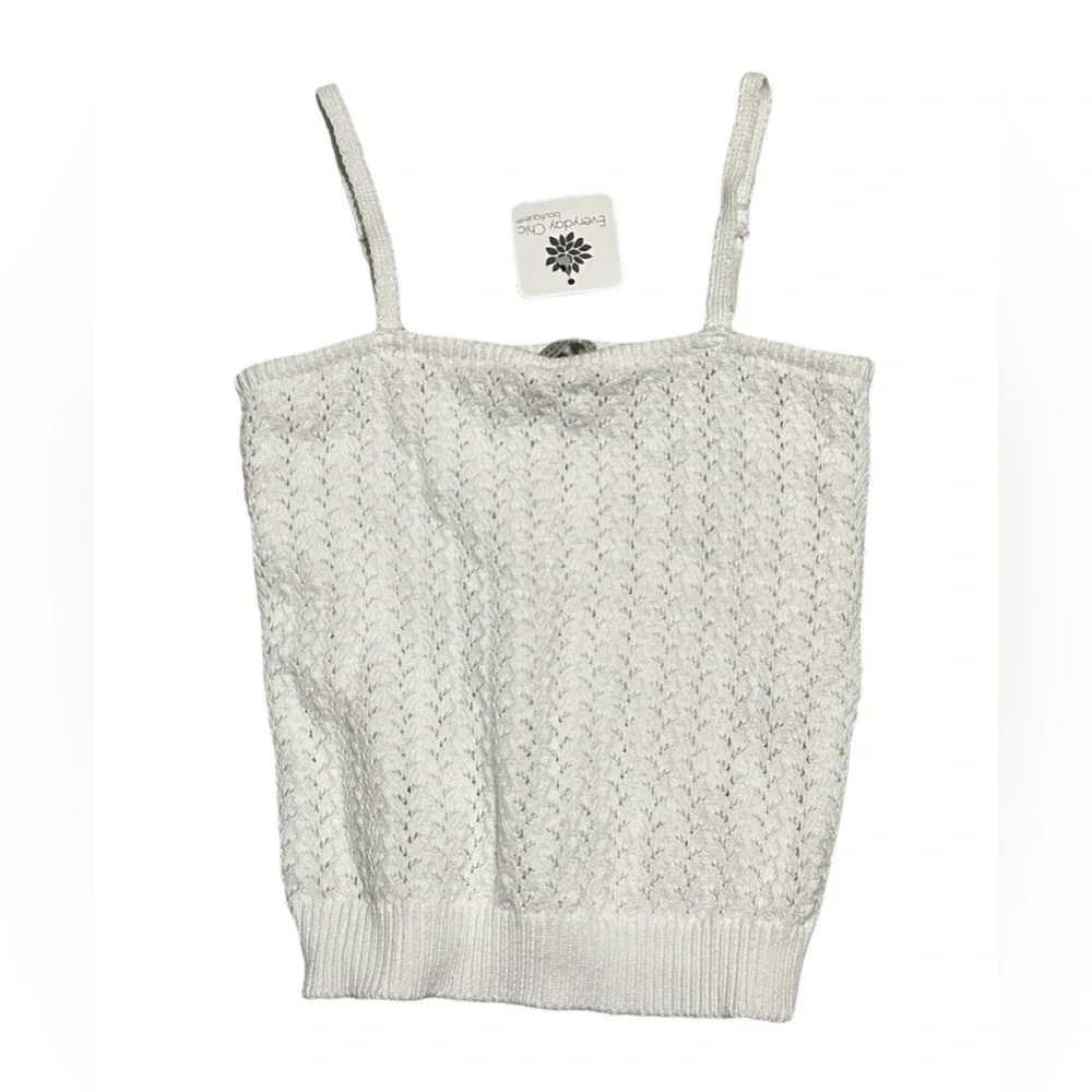 Active USA. Beach worthy crochet tank. Woman’s medium. - Picture 1 of 5